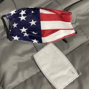 New American flag face mask